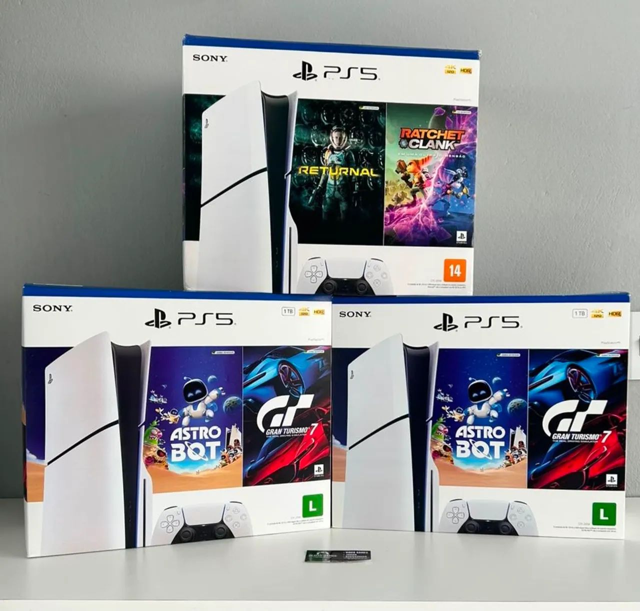 Playstation 5 Slim Com Leitor!! A PRONTA ENTREGA!