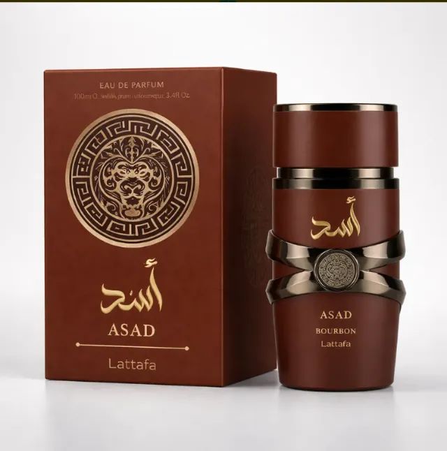 Perfume Masculino Asad Bourbon 100ml Lattafa Original.