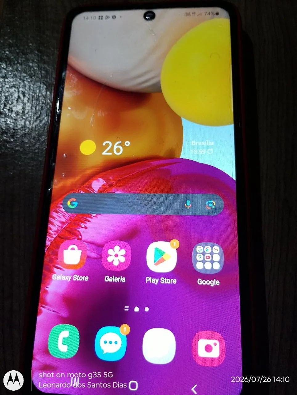 Vendo Samsung A71 usado funcionando perfeitamente, preto 