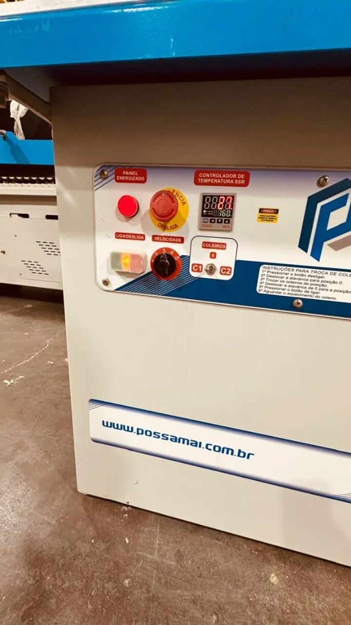 Coladeira de borda POSSAMAI CBD-60 - Máquinas para produção