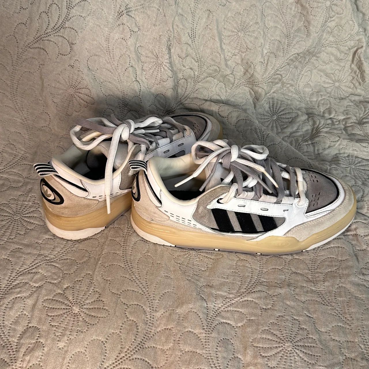 Tênis Adidas Adi-2000 branco/bege  - Foto 2