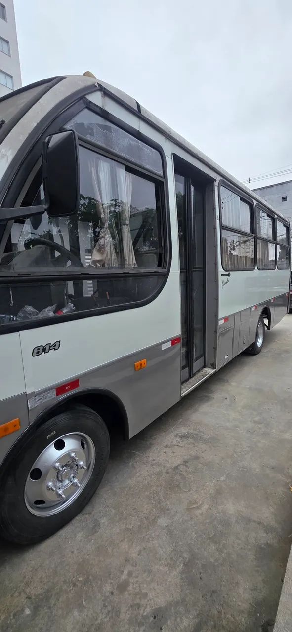 Micro onibus Caio picollo piccolo 1999 Mercedes-Benz bomba injetora 814 raro estado - Foto 3