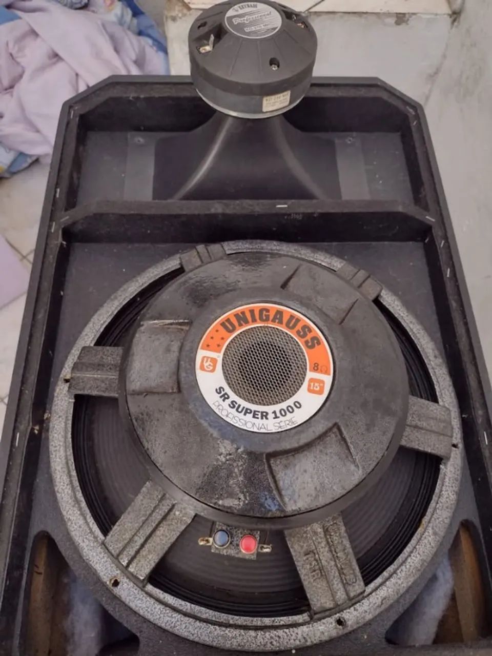 CAIXA DE SOM PROFISSIONAL DUAS VIAS 15 POLEGADAS 500WRMS - Foto 5
