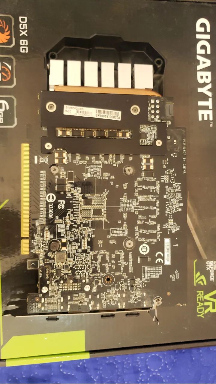 GTX 1060 6GB gigabyte  - Foto 2