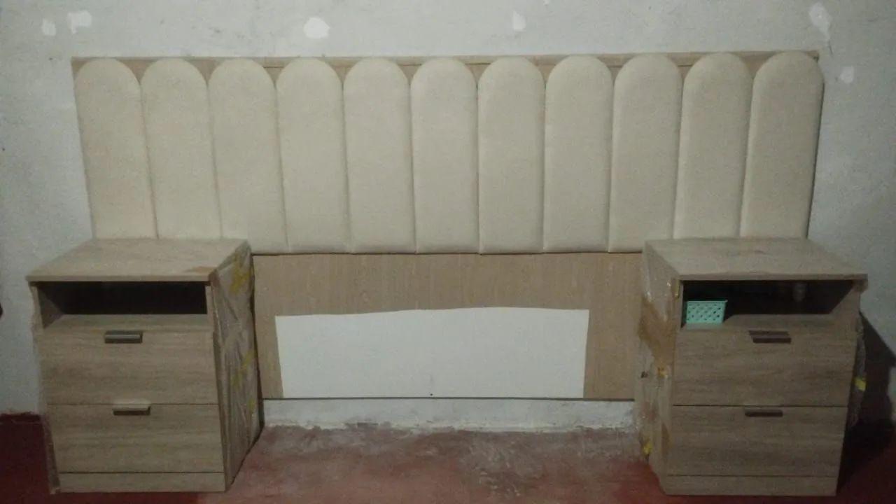 Cabiceira de cama com criado mudo - Foto 3