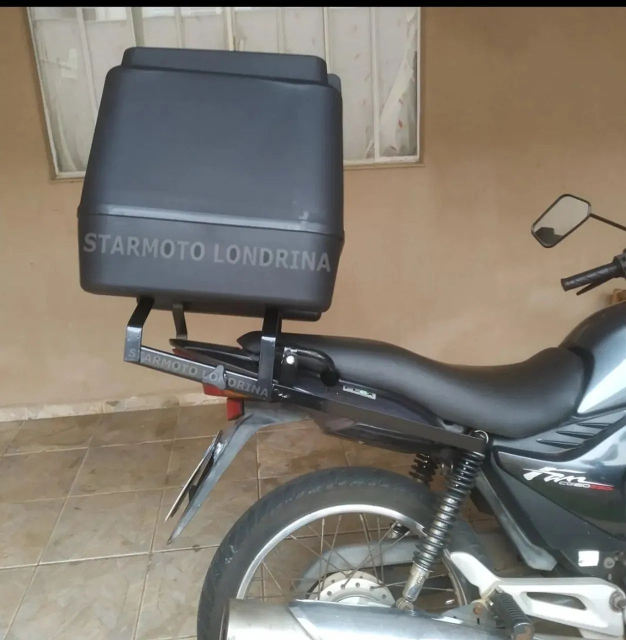 Suporte Baú CG Titan E Fan 2009 até 2013 - Pode Levar Garupa - Foto 4