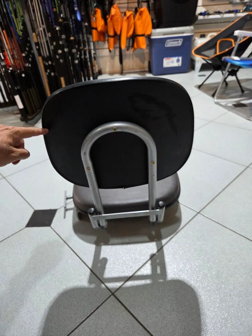 Cadeira giratória para embarcação  - Foto 2