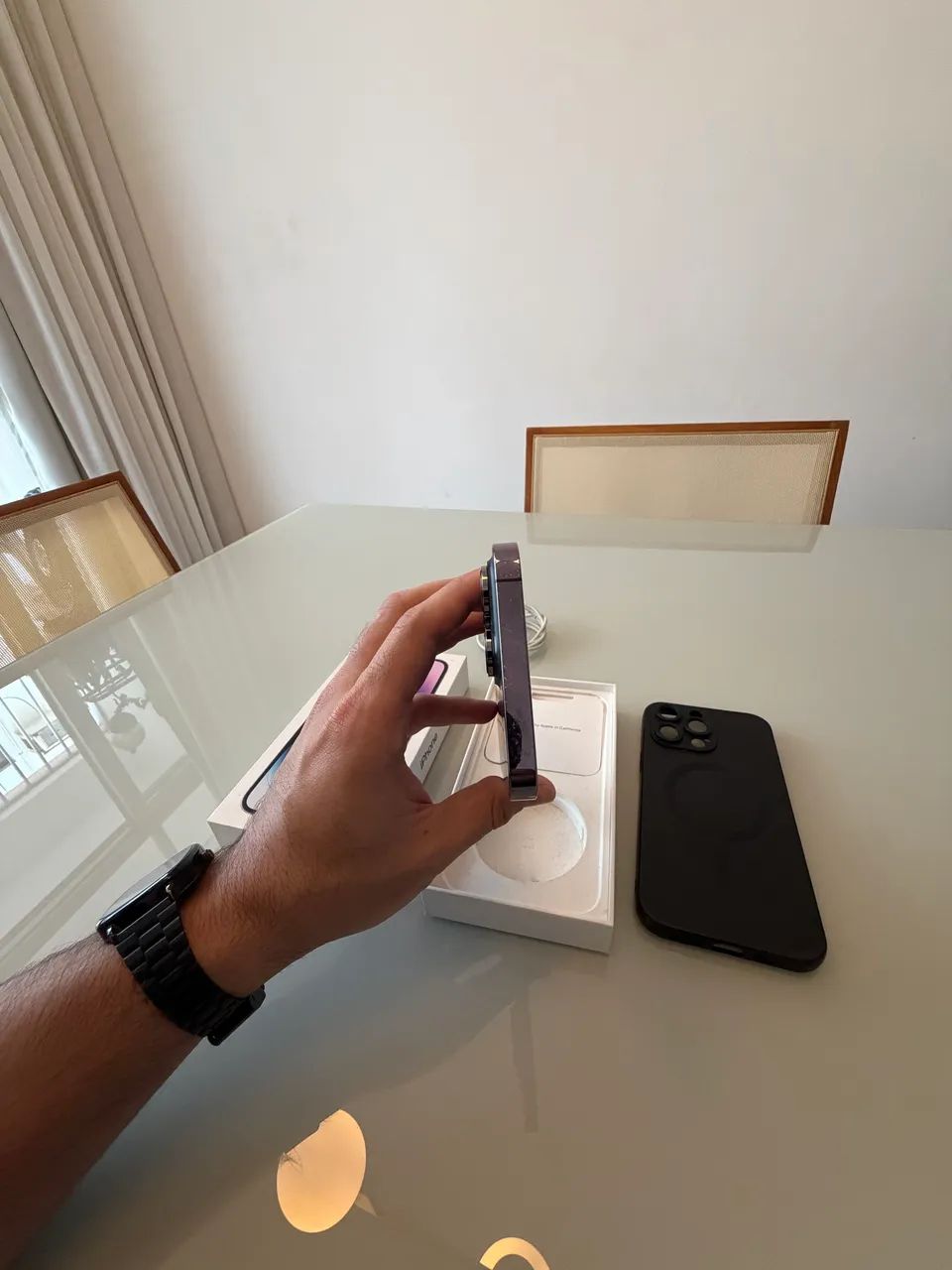 iPhone 14 Pro Max 256 GB Deep Purple - Foto 4