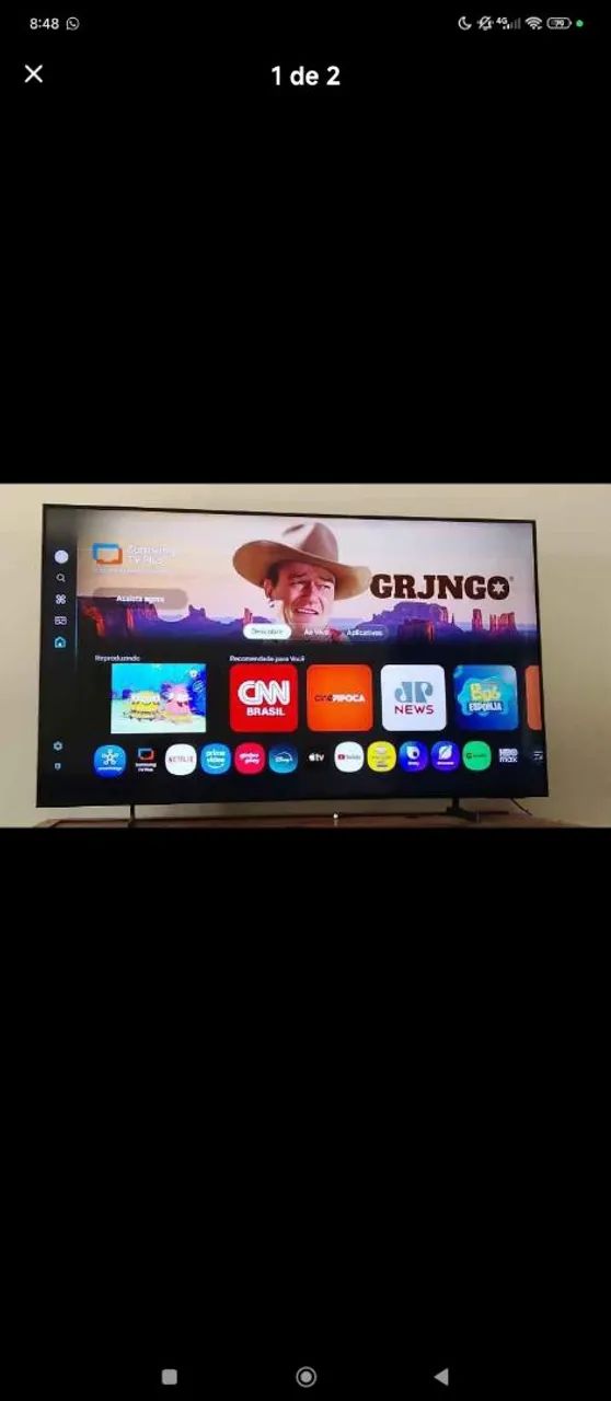 Vendo TV 55p Smart Crystal UHD