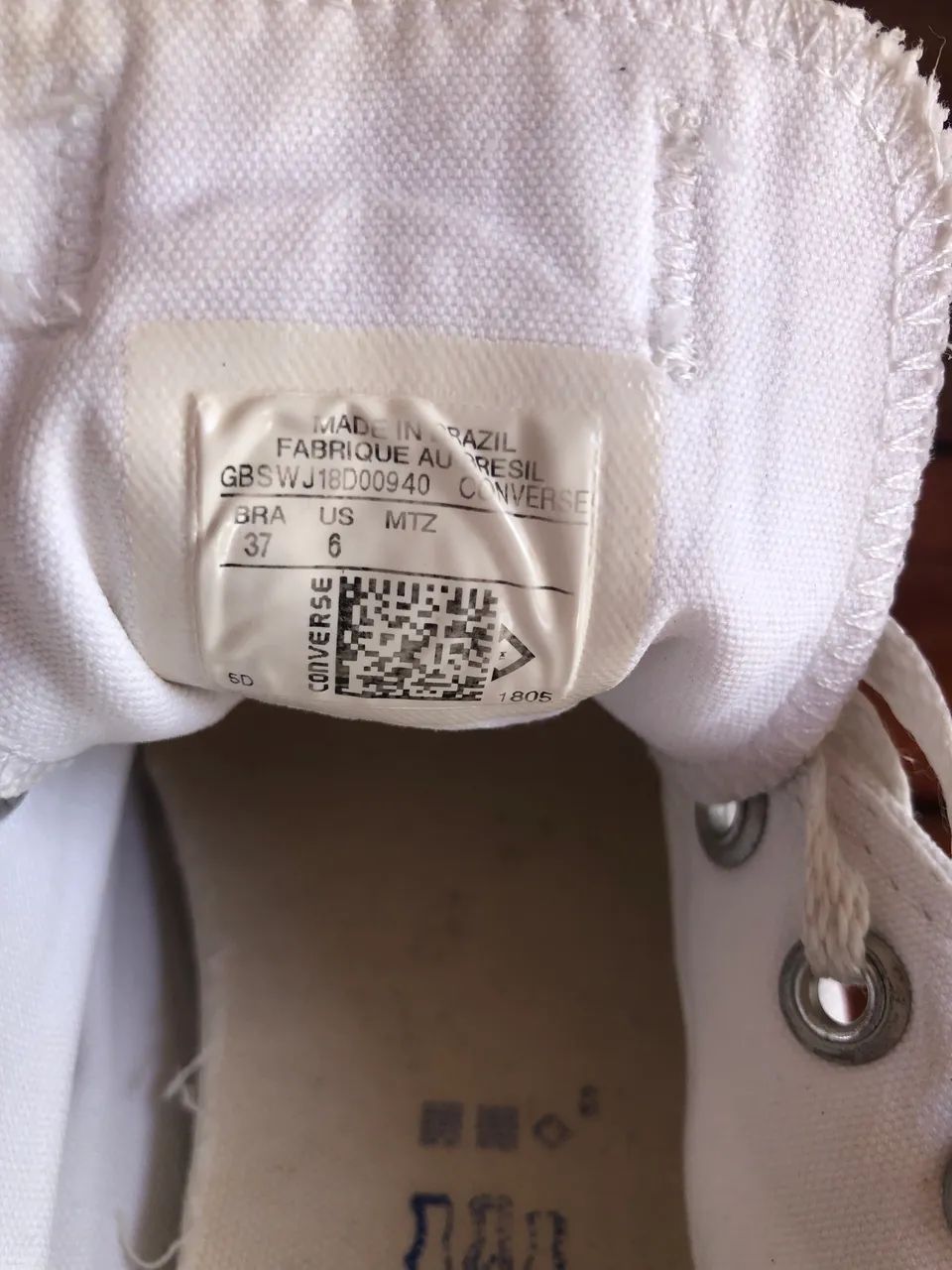 Tênis All Star Branco 37 - Foto 5