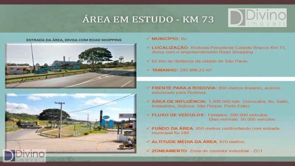Área à venda, 300000 m² por R$ 40.000.000,00 - City Castello - Itu/SP - Foto 8