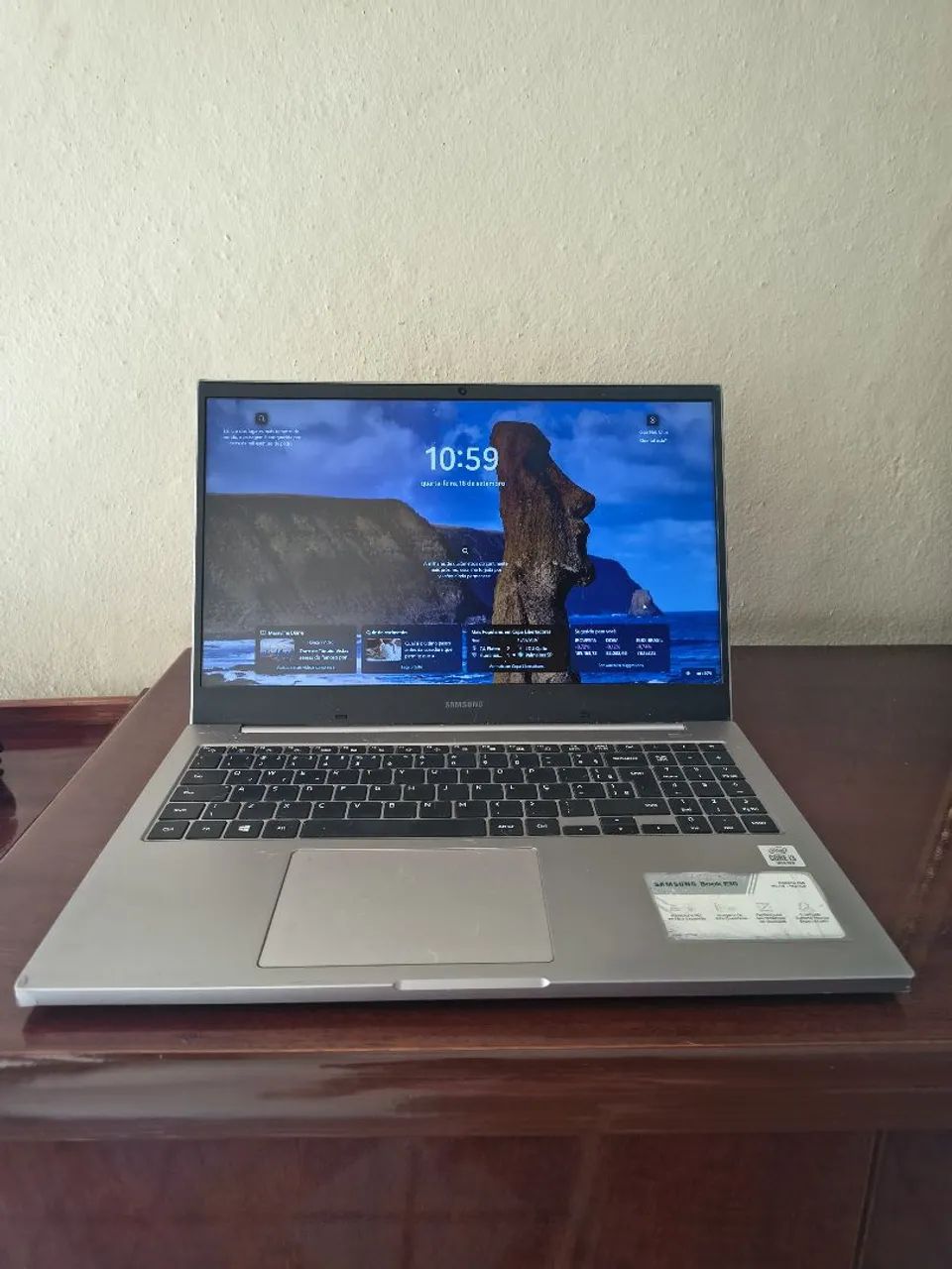 Notebook Samsung i3 10 Geração 256GB 8GB de RAM