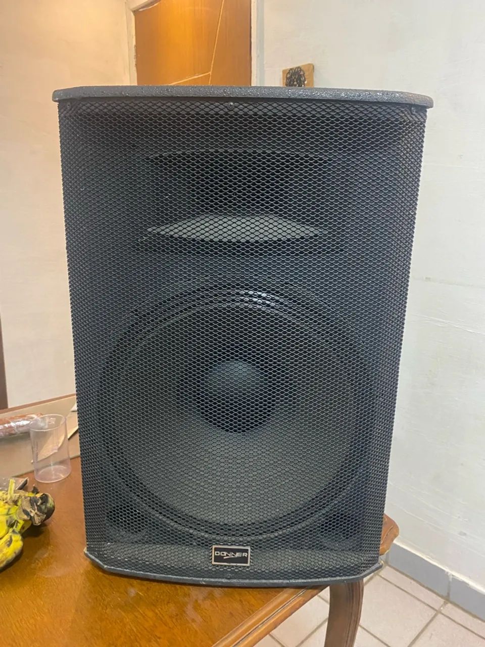 SOM APLIFICADO COM MICROFONE  - Foto 2