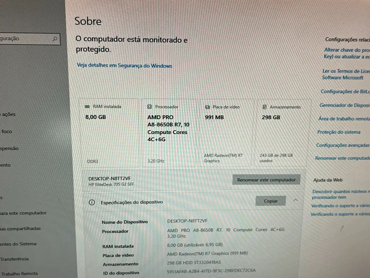 Vende-se pc de mesa completo pra estudos e uso normal  - Foto 4