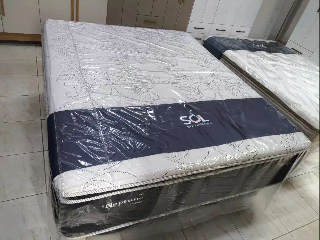 Conjunto Box de Casal Neptuno 1,38x1,88x75cm - SOL