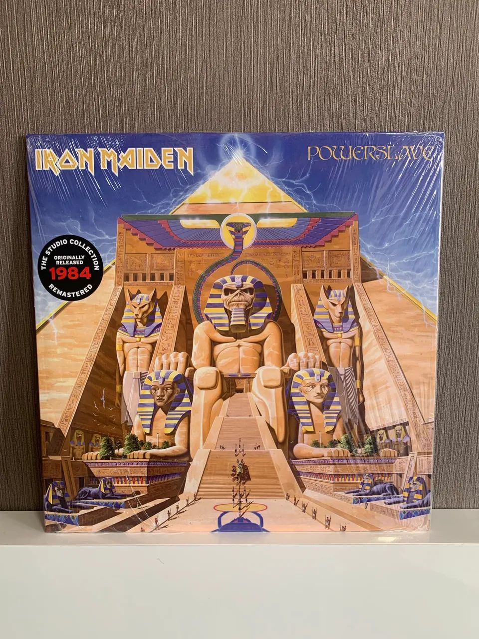 LP Iron Maiden - Powerslave | Vinil Importado Lacrado 180g - Foto 2