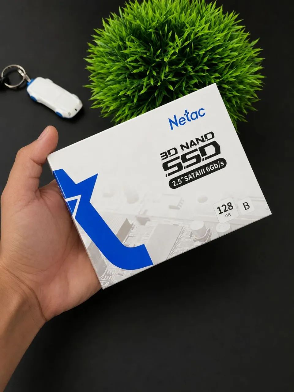 Ssd Netac 128GB Original Novo