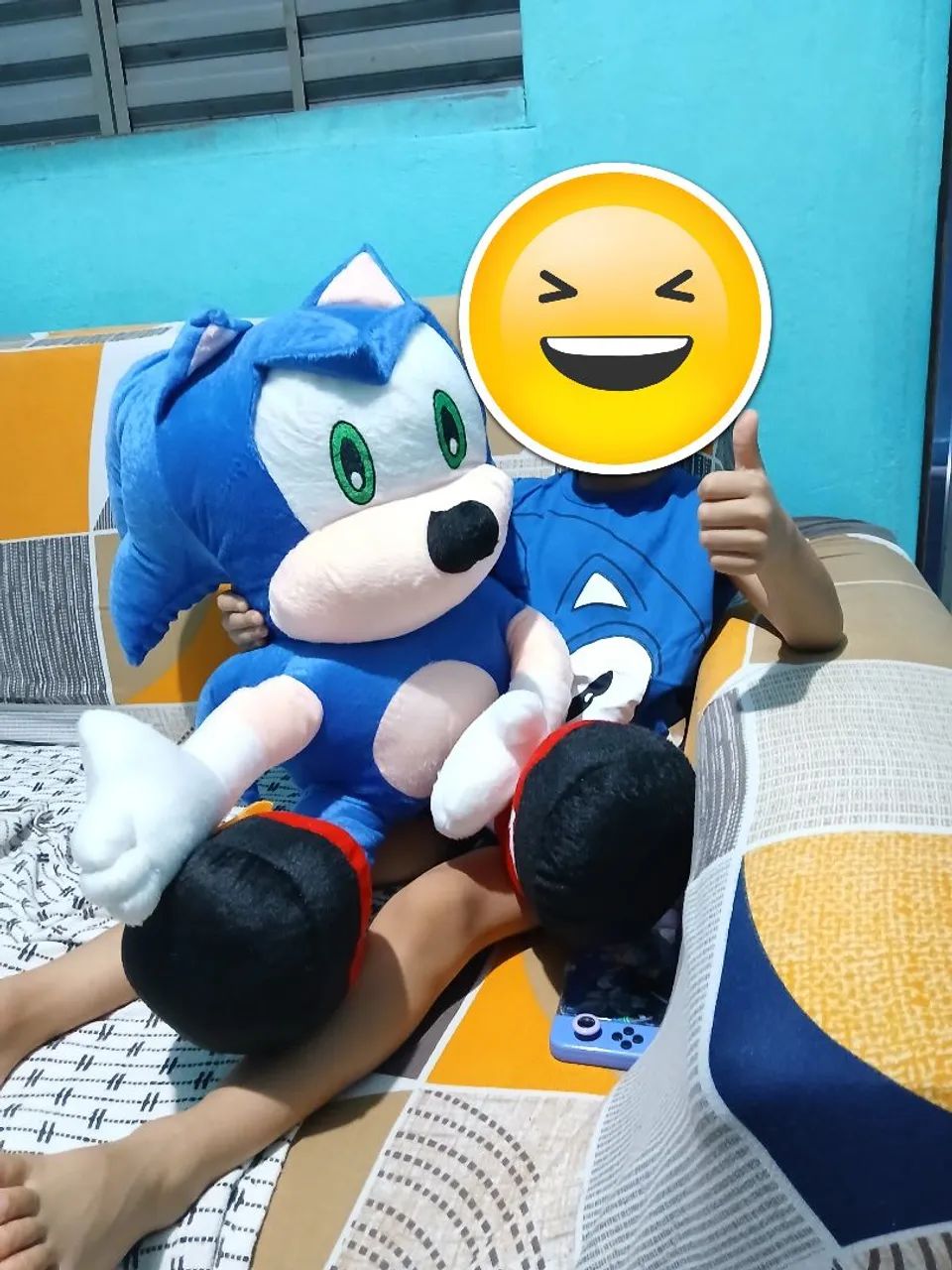 SONIC GIGANTE 75cm Original  - Foto 2