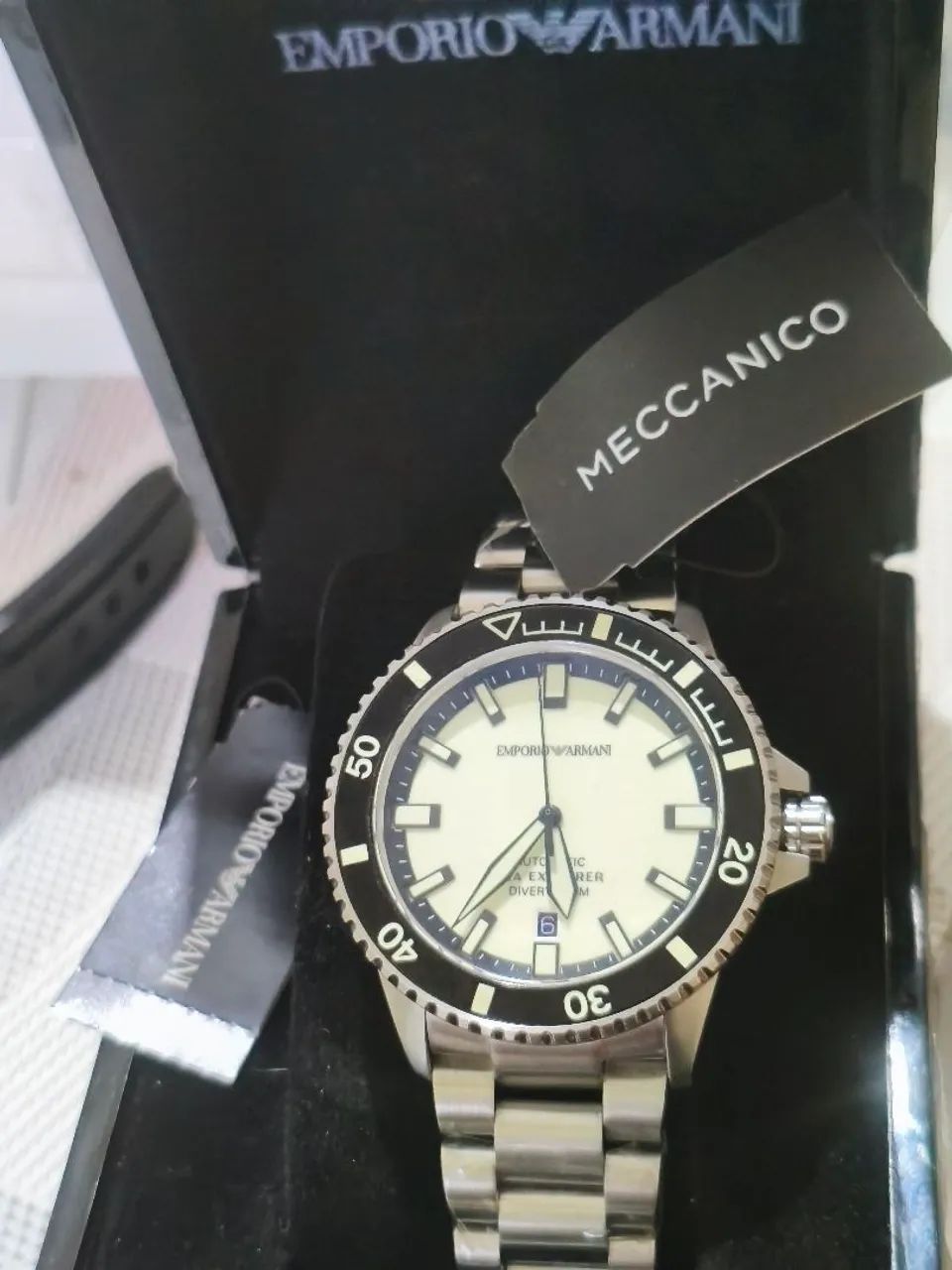 Relógio empório Armani automático original 