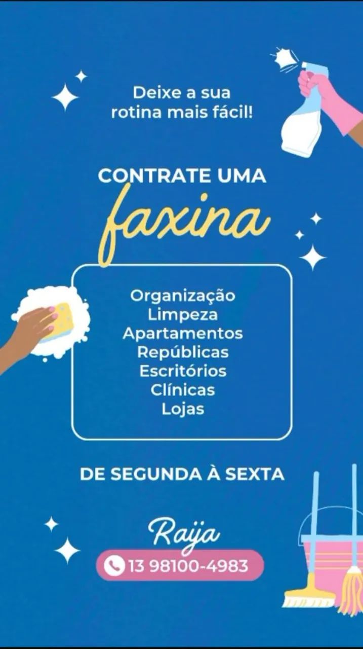 Faxineira e diarista