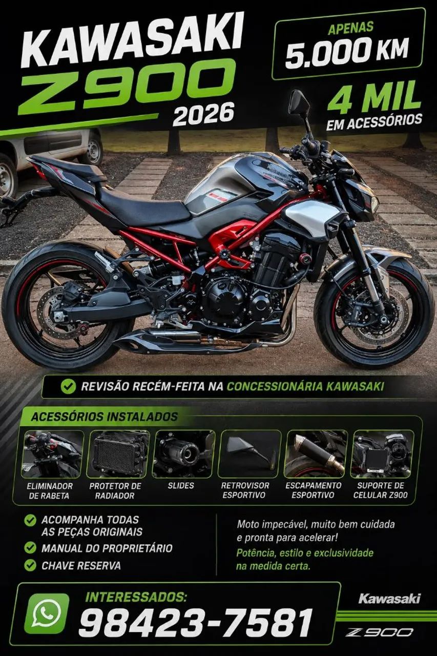 Kawasaki Z900 - Foto 3