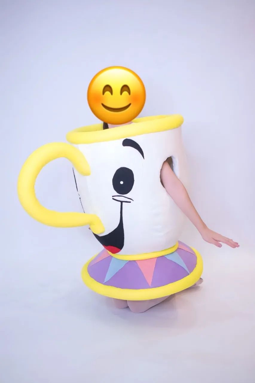 Fantasia de esponja infantil - ZIP BELA E A FERA - Foto 2