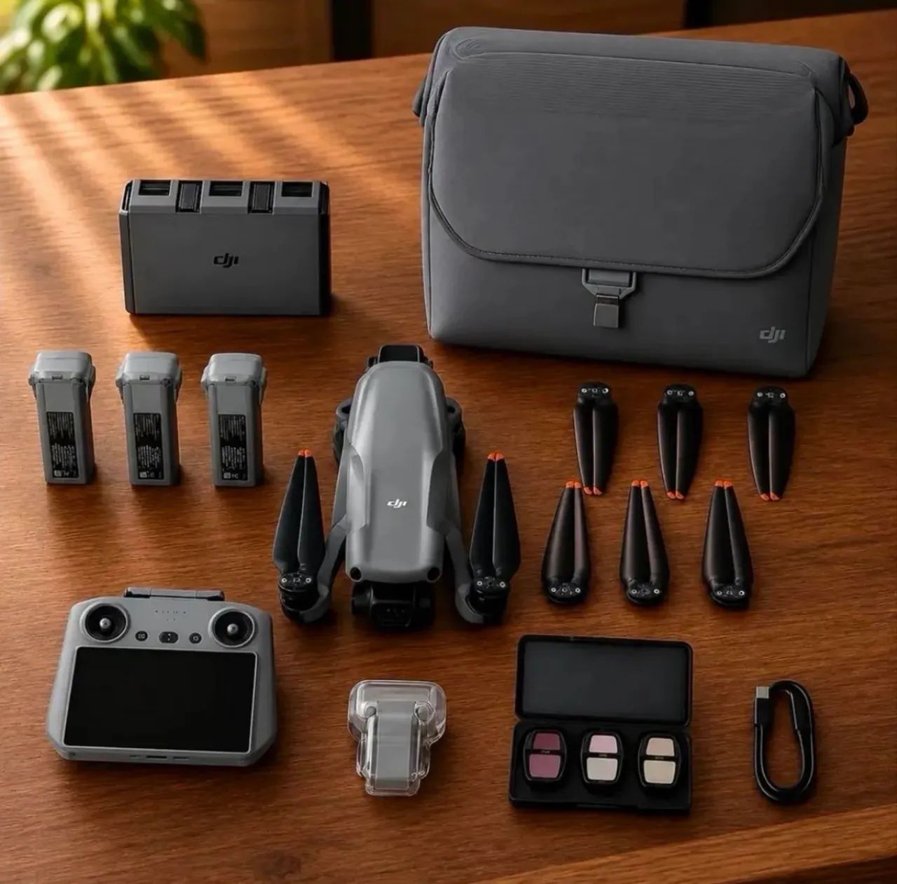 Drone Dji Air 3s Fly More Combo (com Tela) 