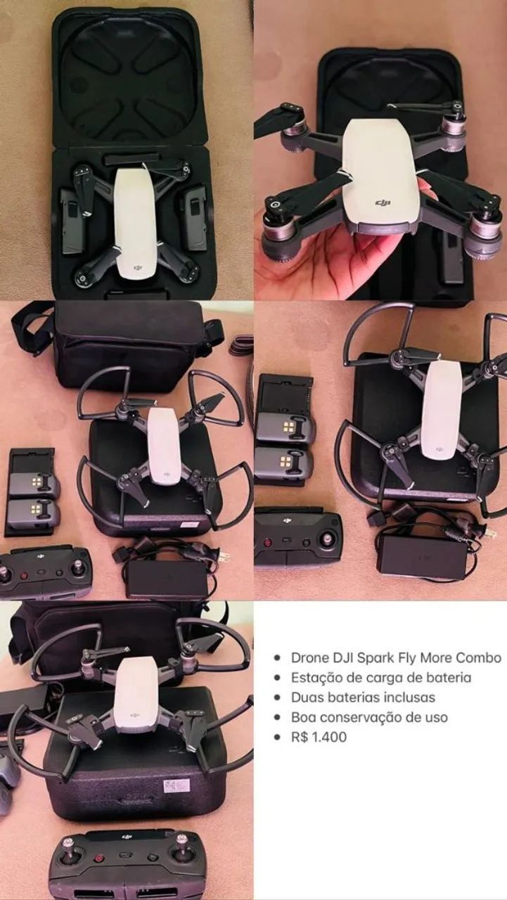 Drone daí spark + combo fly more