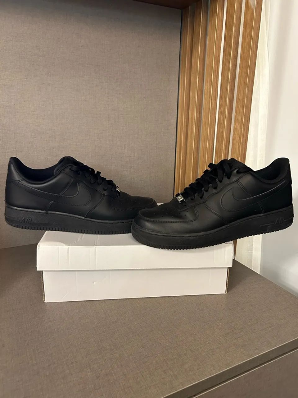 Air Force One Low Black - Foto 2
