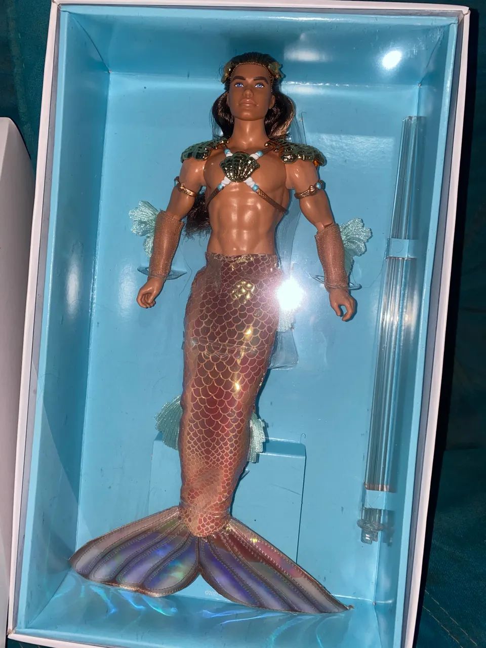 Boneco Ken King Ocean collector exclusivo Barbie - Foto 5