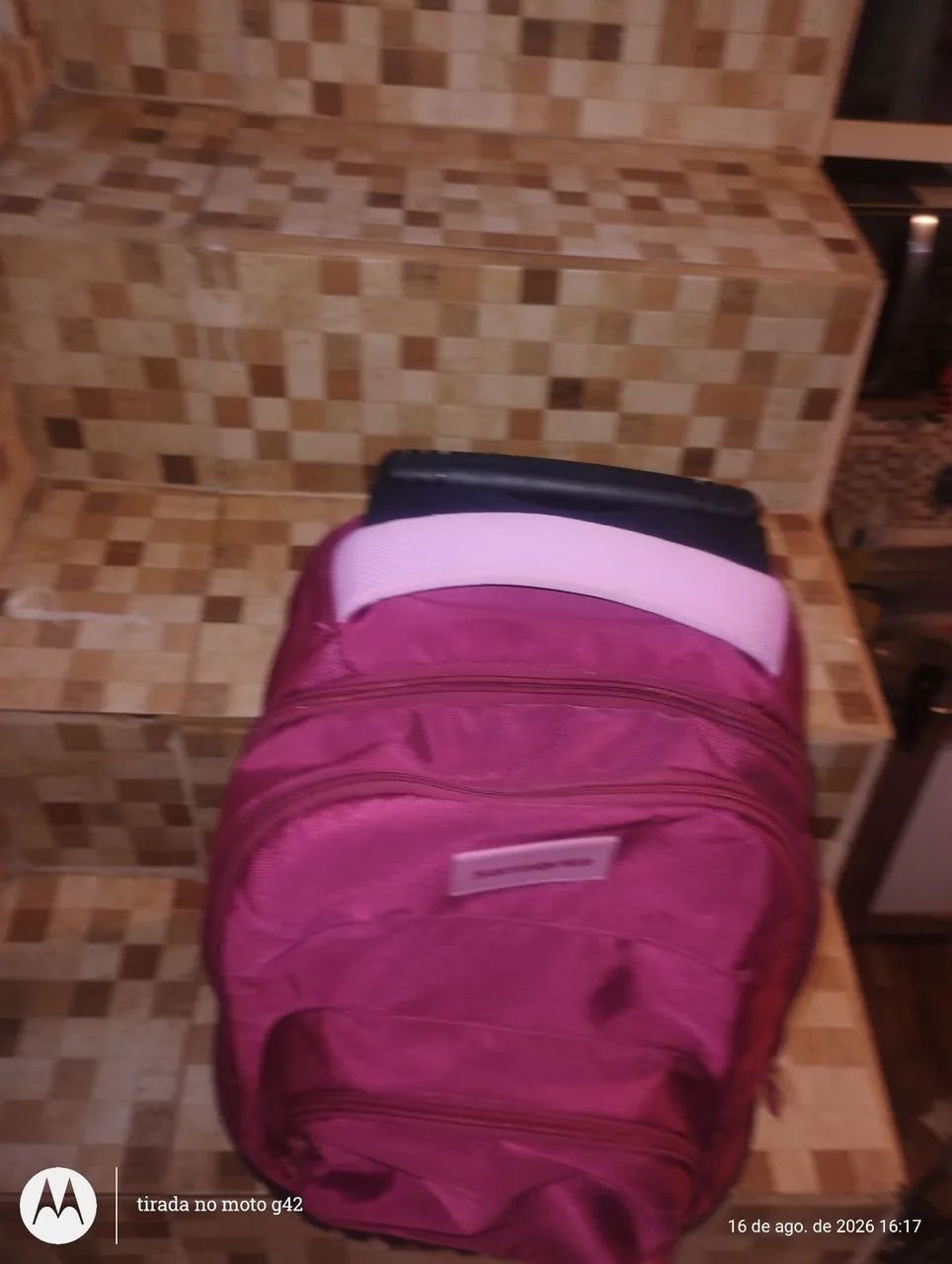 mochila sansonite com rodinhas
