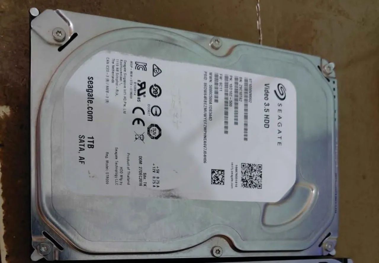 HD seagate 1 TB 