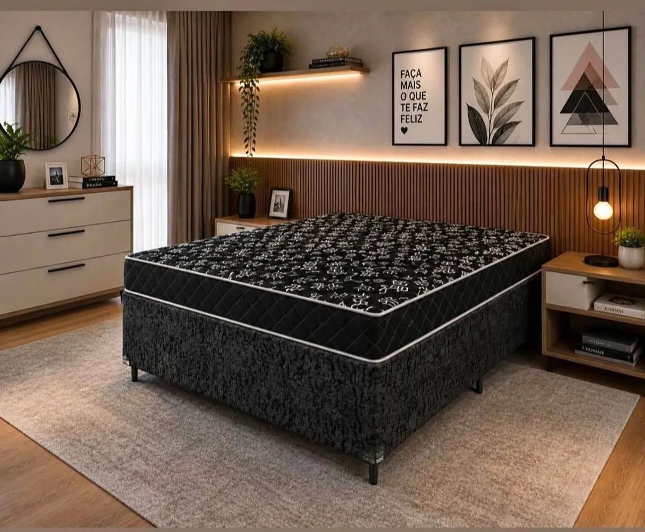 Cama box malas ensacadas