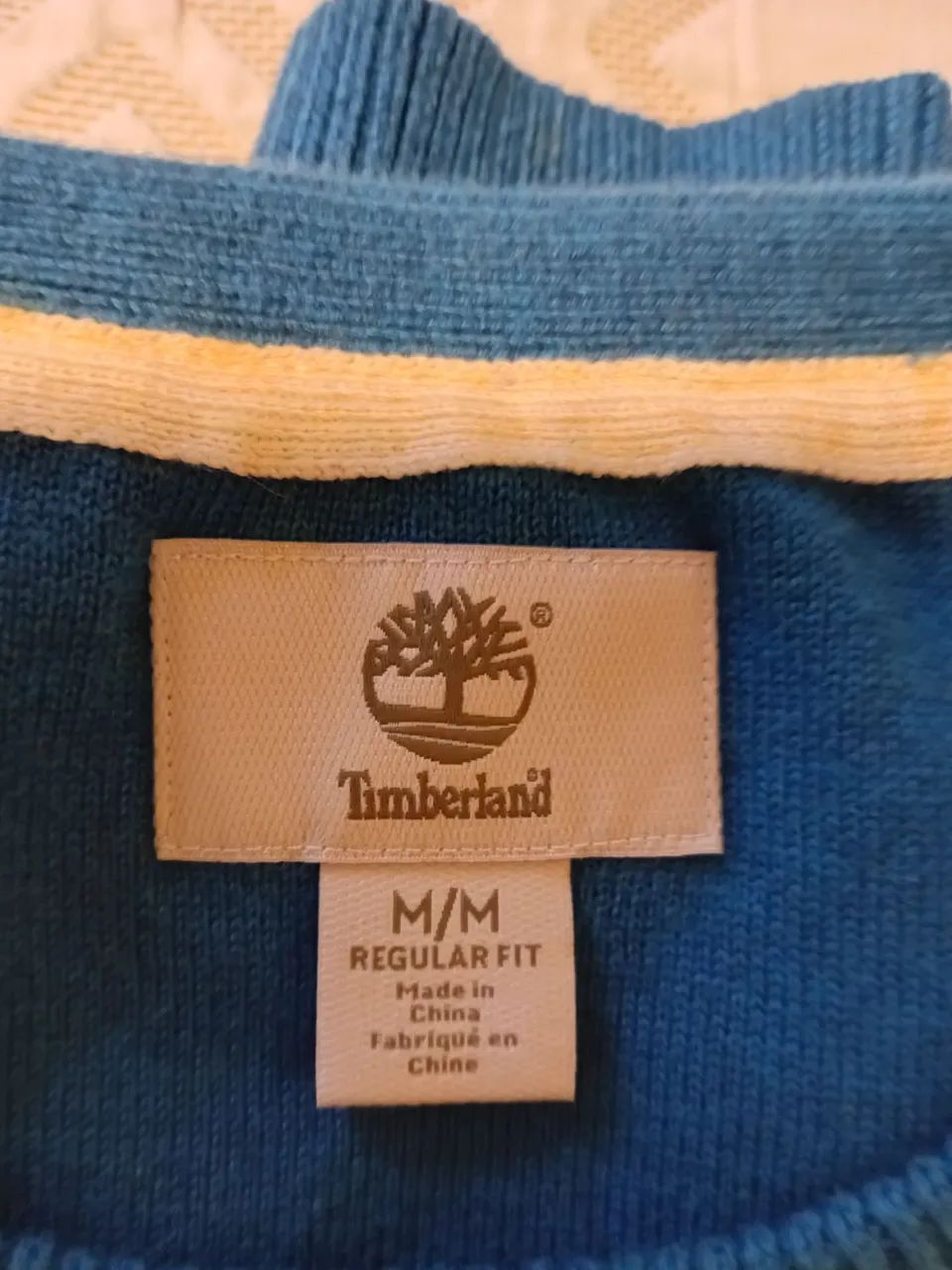 Suéter Timberland Azul Petróleo Nova - Foto 2