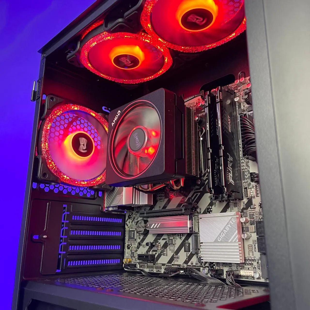 PC Gamer Ryzen 7 7700 + 32GB DDR5 + SSD NVMe 1TB ? Máquina Forte PC Gamer Ryzen 7 7700 + 32GB DDR5 + SSD NVMe 1TB ? Máquina Forte
