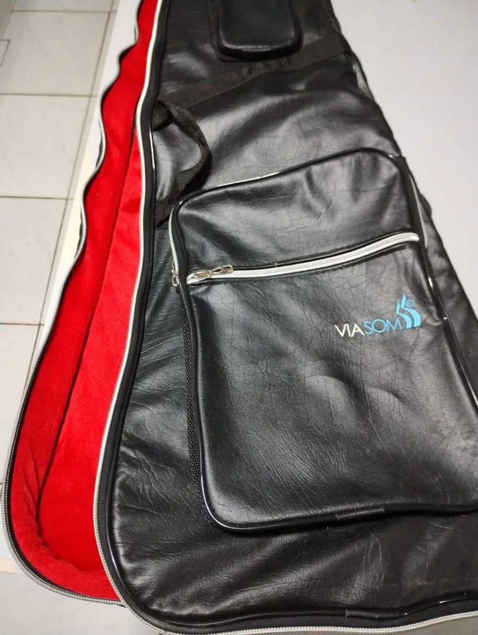 Bag couro p/ baixo elétrico  - Foto 3