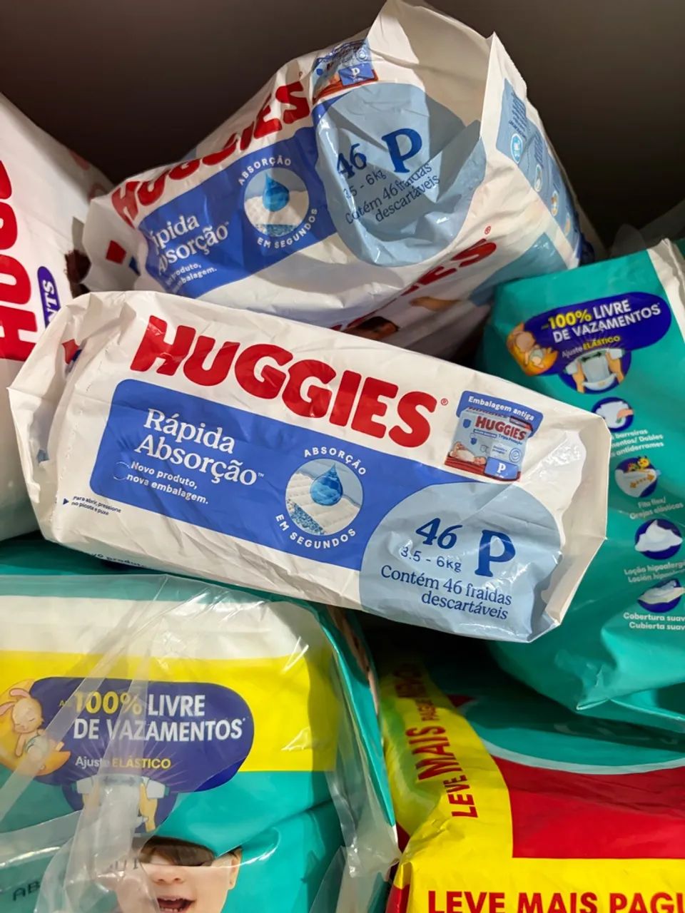 Fralda Huggies P