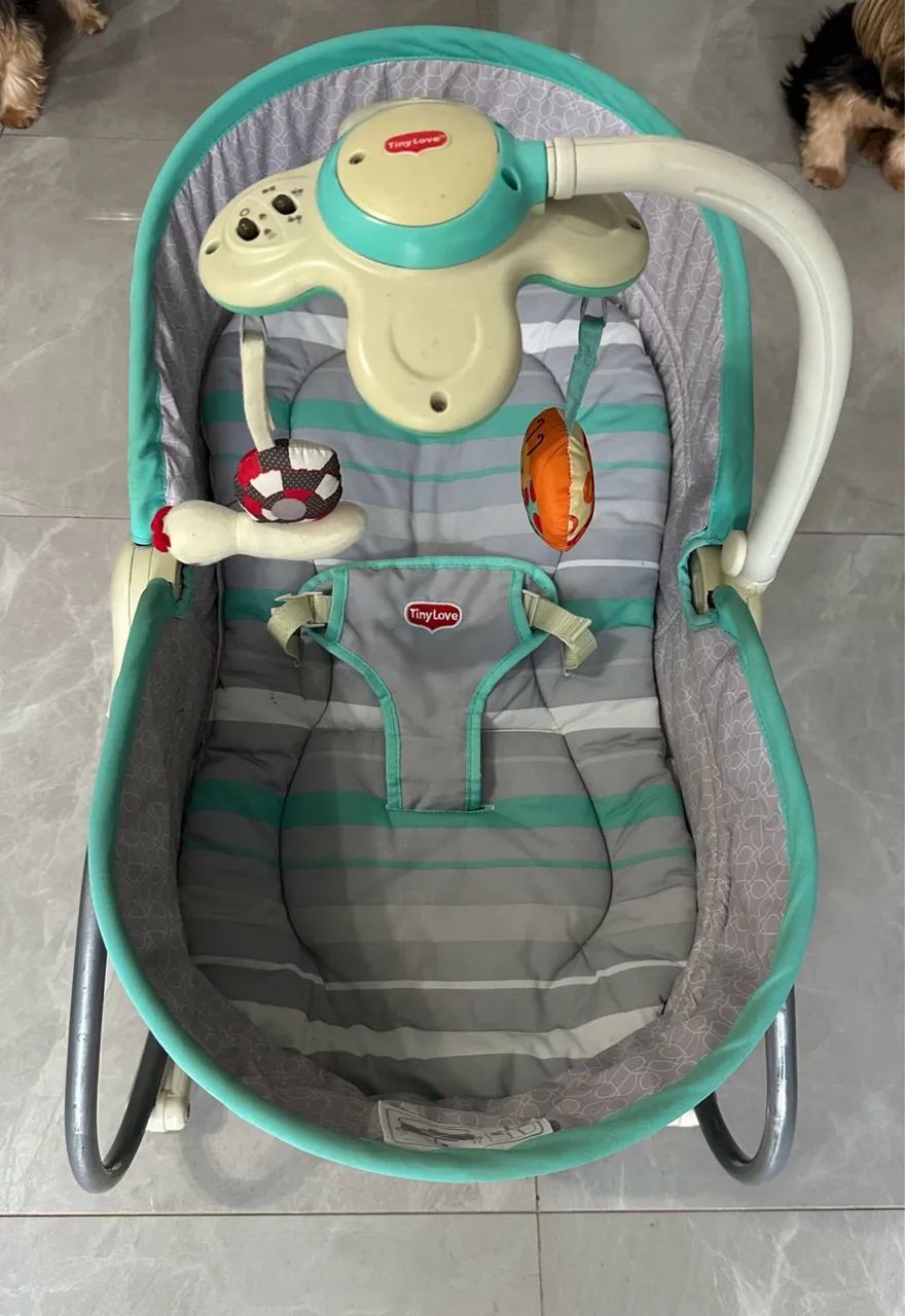 Cadeira de descanso e moisés infantil - Foto 4