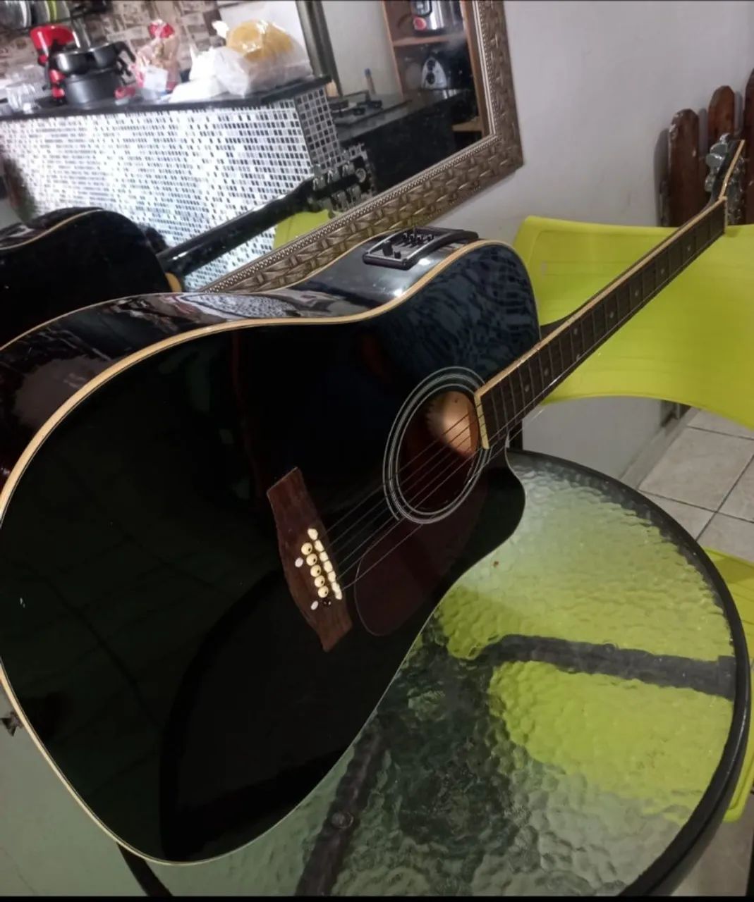 Violão elétrico. - Foto 4