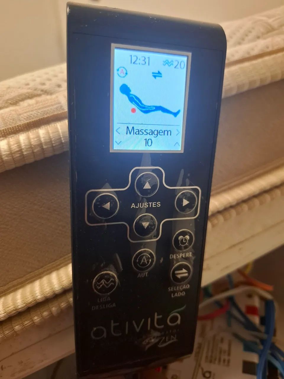 Colchão casal com sistema de massagem - Foto 4