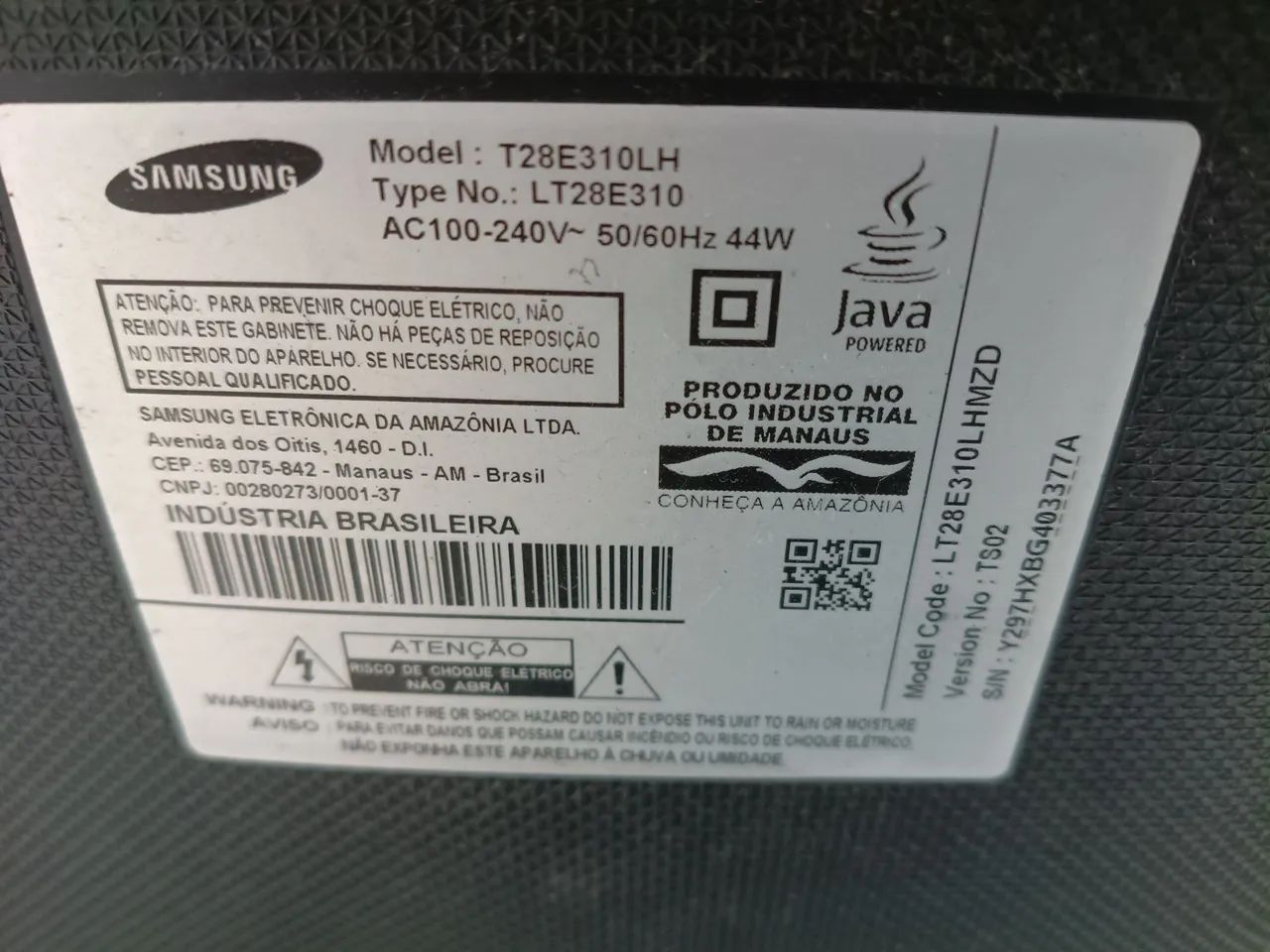 TV Samsung 32 polegadas seminova - Foto 2