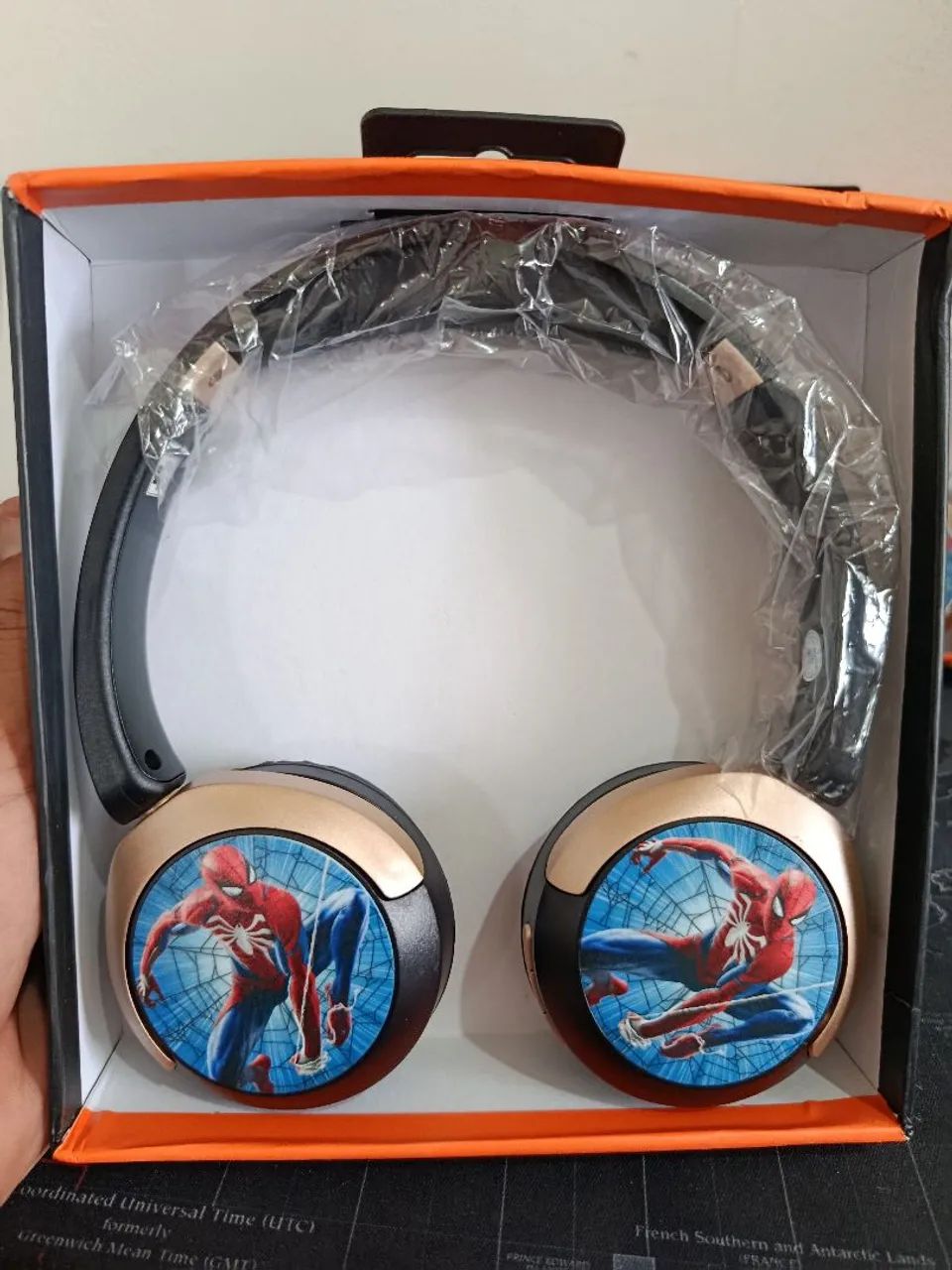 Fone infantil super heróis via bluetooth / MEGA OFERTA  - Foto 4