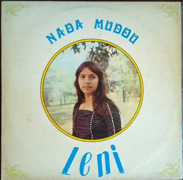 Lp Disco de Vinil Gospel Evangélico Leni Silva - Nada Mudou - Raro