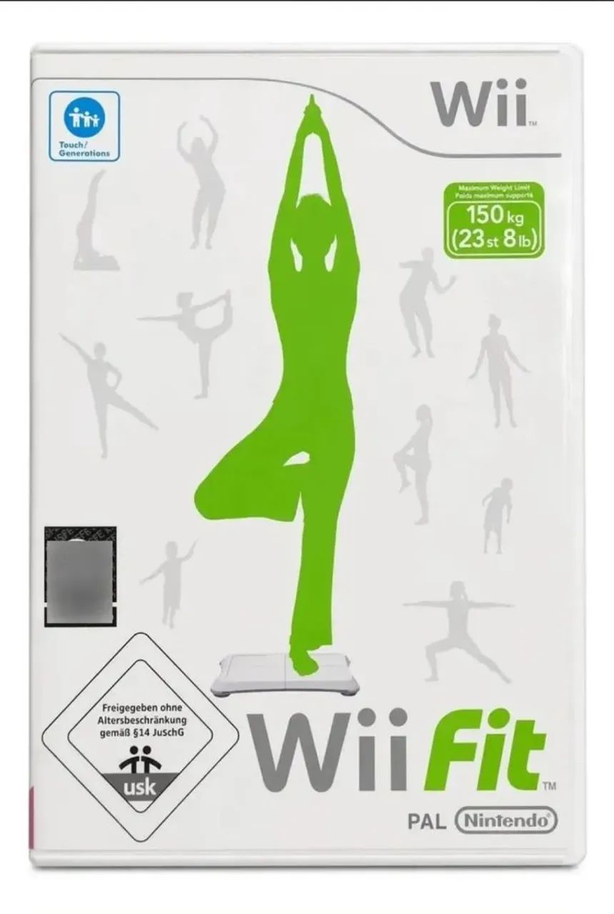 Wii Fit Europeu Para Nintendo Wii Completo - Jogos de Vídeo Game