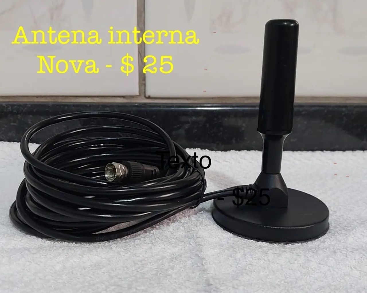 Antena interna nova