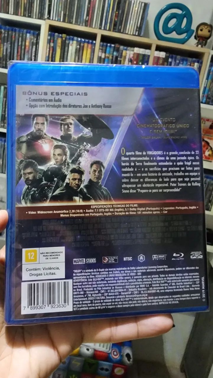 Blu-ray Vingadores Ultimato Lacrado  - Foto 2