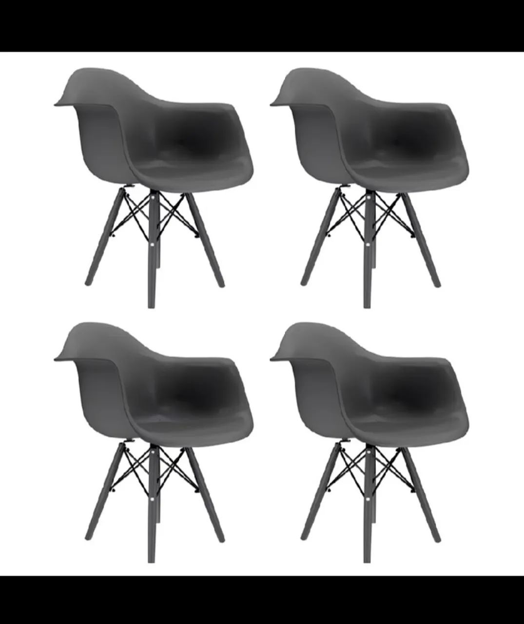 Vendo cadeira eames poltronas sem as bases