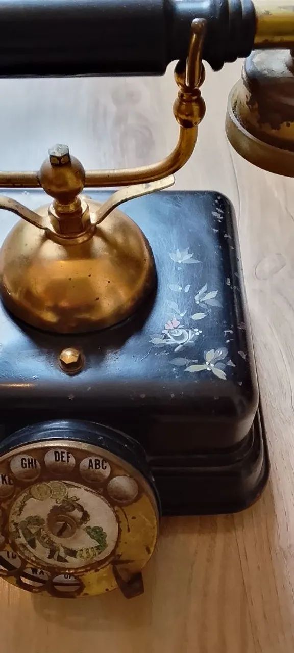 Telefone antigo com disco - Foto 3