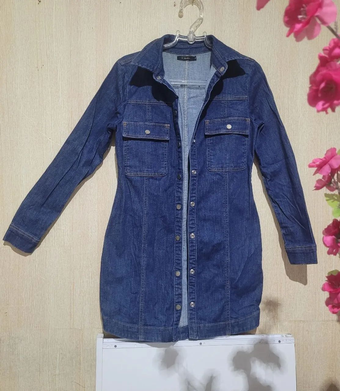 Vestido/ Casaco, num. 36 possui elastano,  novo perfeito estado!  - Foto 3