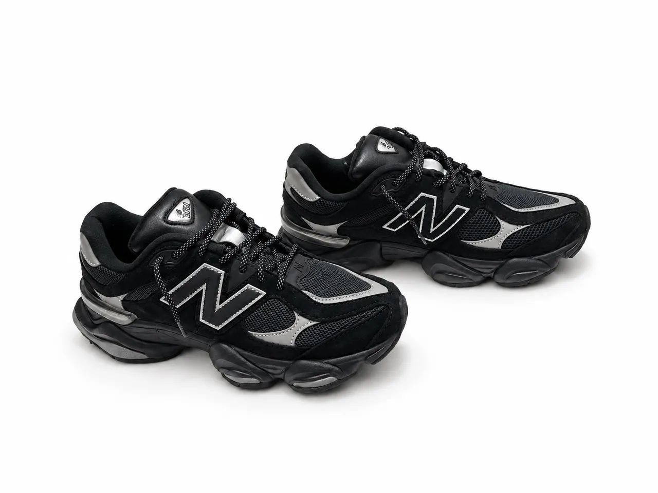 new balance 9060 black reflective
